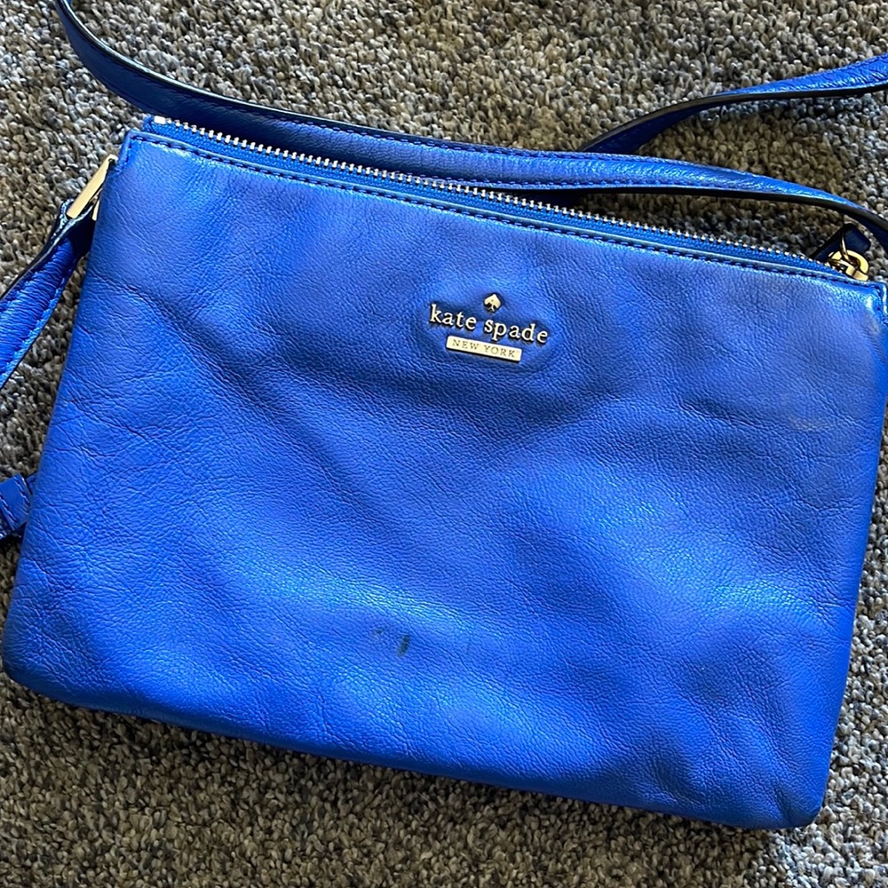 kate spade blue crossbody